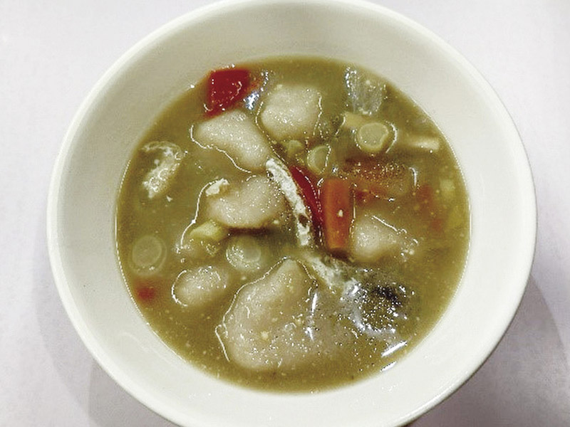 石川県金沢市 れんこんの団子汁