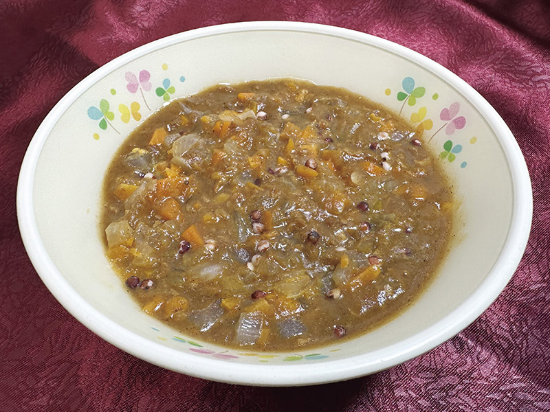 長野県長野市 ソルガムいりジビエキーマカレー